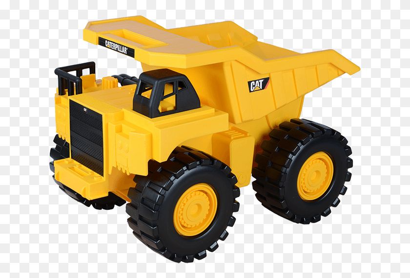 641x511 Welcome To Toy State Cat Big Rev It Up Dump Truck, Tractor, Vehicle, Transportation HD PNG Download