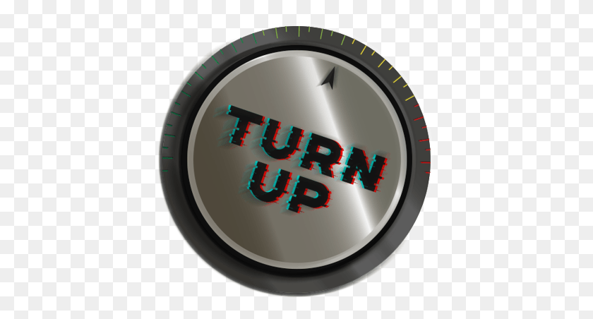393x392 Welcome To Turn Up The Volume Circle, Logo, Symbol, Trademark HD PNG Download