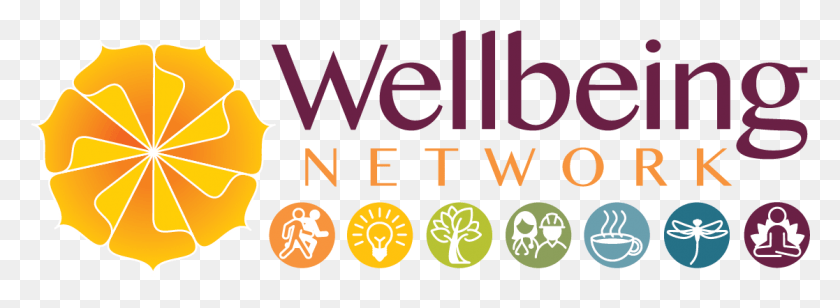 1117x356 Descargar Png Wellbeing Network Logo Icons Centro De Animación Para La Salud Y El Bienestar Winter Park, Texto, Alfabeto, Word Hd Png