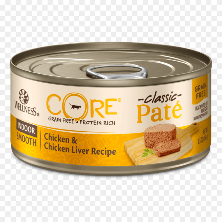 896x896 Wellness Core Natural Grain Free Indoor Chicken And Wellness Core Indoor Wet Food, Tape, Canned Goods, Can HD PNG Download