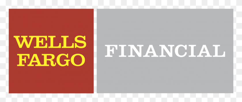 2331x883 Логотип Wells Fargo Financial, Текст, Число, Символ Png Скачать