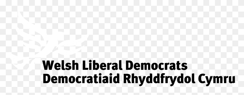 2191x754 Welsh Liberal Democrats Logo Black And White Parallel, Outdoors, Nature, Symbol HD PNG Download
