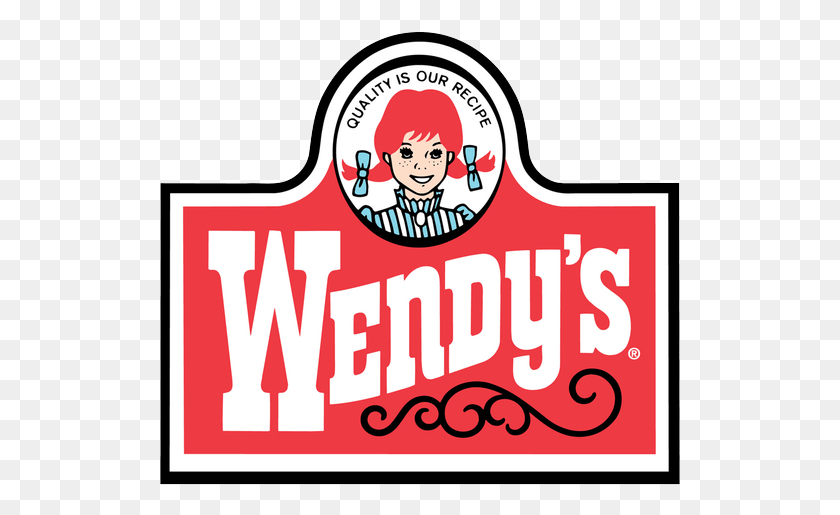 521x455 Wendys Logo Wendy39s Company, Label, Text, Sticker HD PNG Download