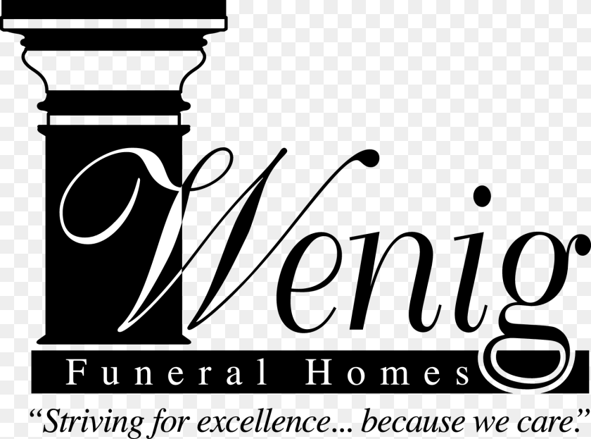 1579x1171 Wenig Funeral Home Calligraphy, Text Clipart PNG