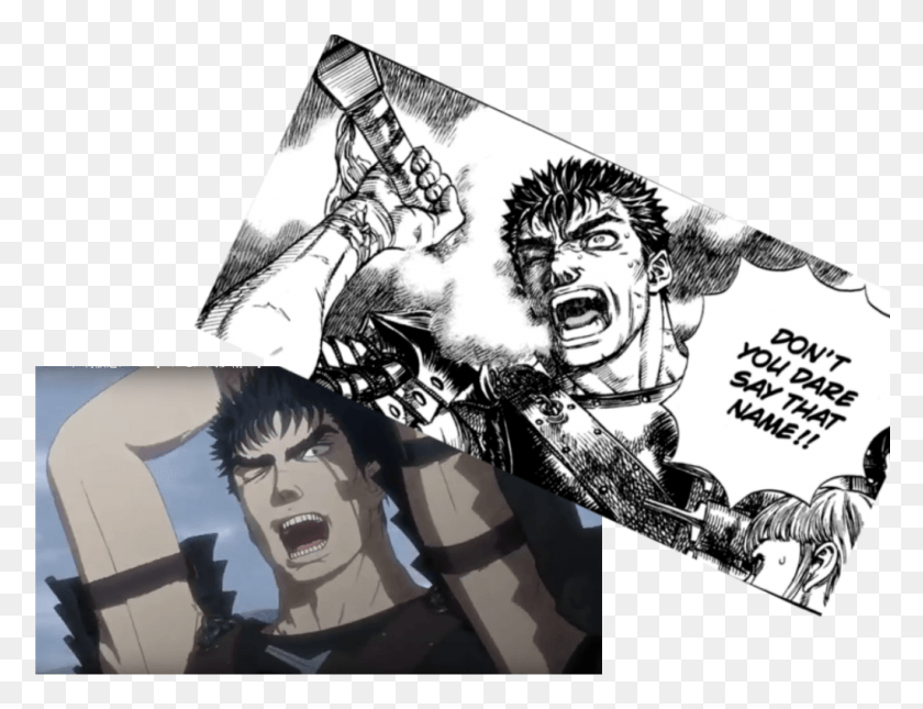 1024x768 Were Guts Arm Always This Wonky In The Anime Berserk Arm, Person, Human, Comics HD PNG Download