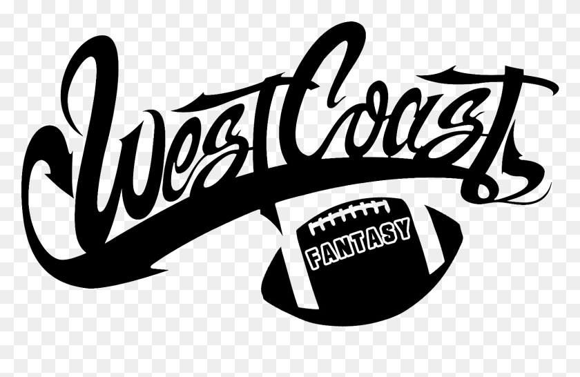 1517x947 West Coast Fantasy Football West Coast Customs Logo, Text, Handwriting, Calligraphy HD PNG Download