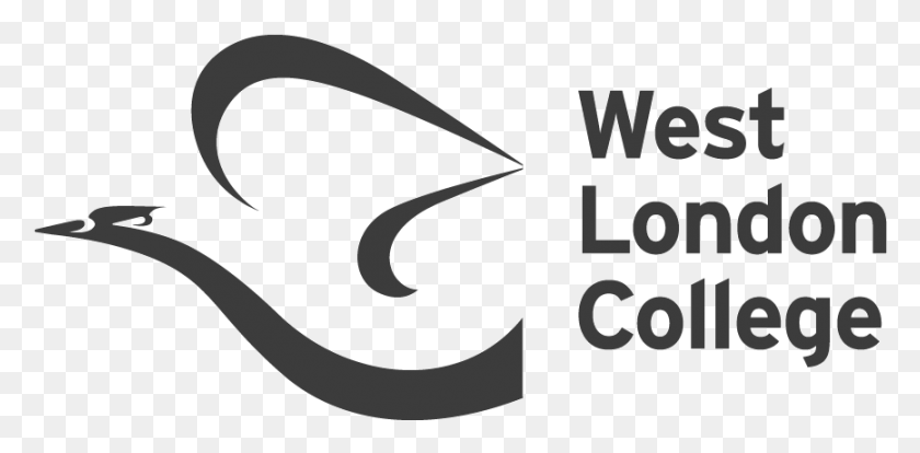 866x394 Descargar Png West London College Ealing Hammersmith Y West London College Logo, Texto, Etiqueta, Alfabeto Hd Png