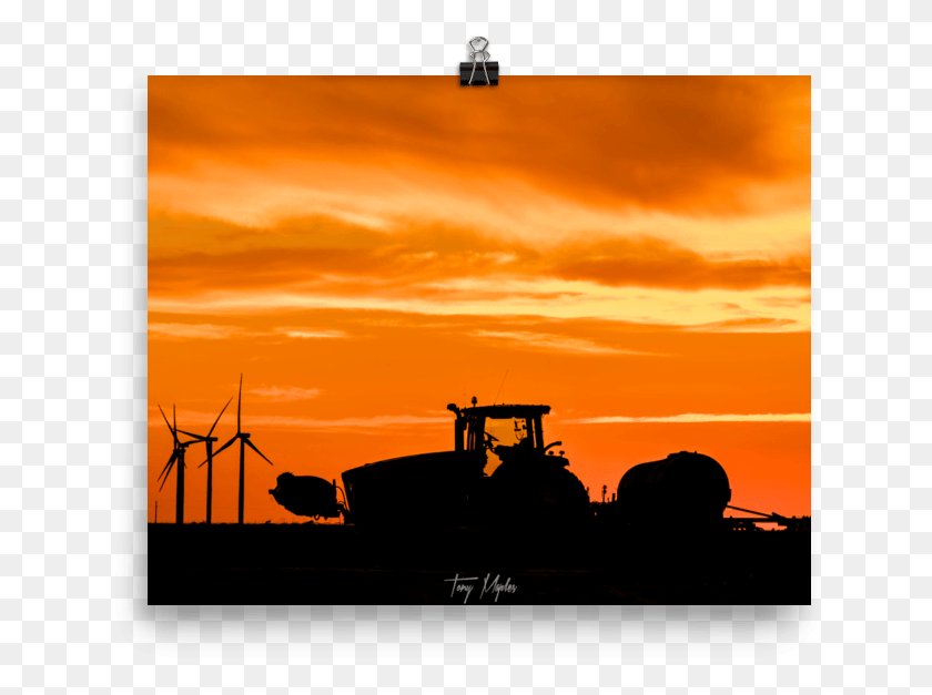 643x567 West Texas Sunset Sunset, Machine, Engine, Motor HD PNG Download