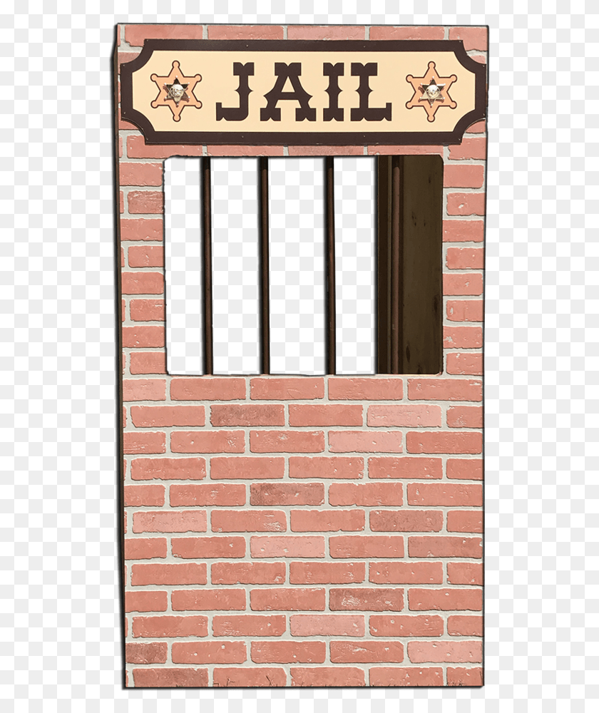 537x940 Western Jail, Brick, Wall, Home Decor Descargar Hd Png