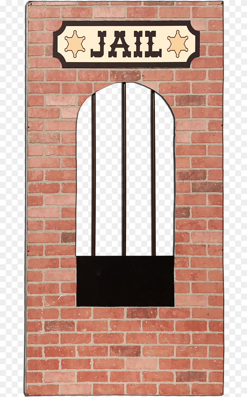 687x1352 Western Jail Western Jail, Brick, Arch, Architecture, Building Sticker PNG