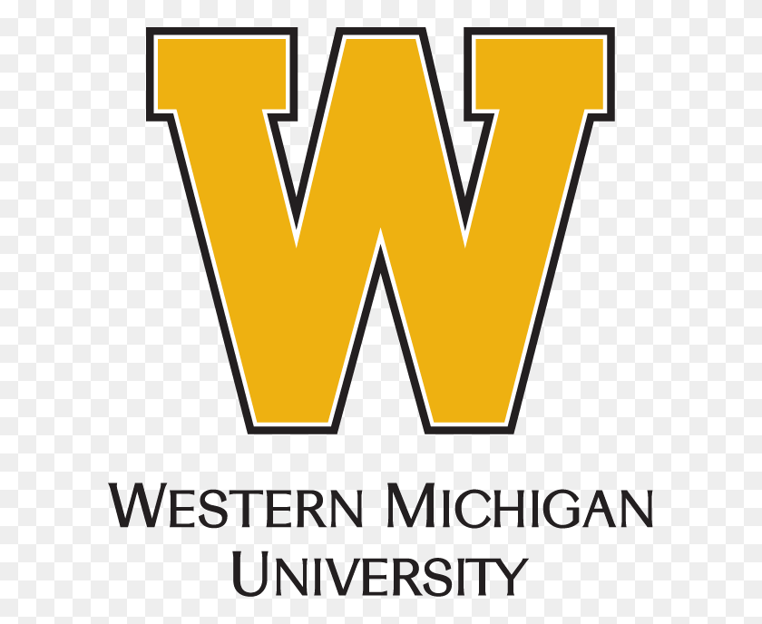 601x628 Логотип Western Логотип Университета Западного Мичигана, Слово, Символ, Товарный Знак Hd Png Скачать