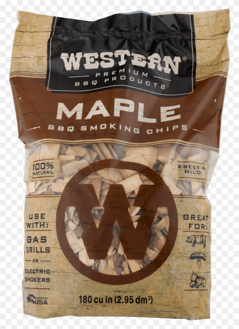 1283x1801 Western Premium Bbq Products Maple Smoking Chips, Cardboard, Box, Text HD PNG Download