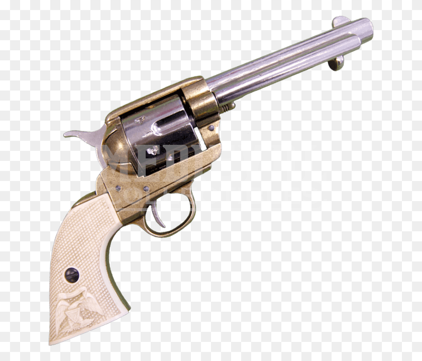 649x658 Western Revolver, Gun, Weapon, Weaponry HD PNG Download