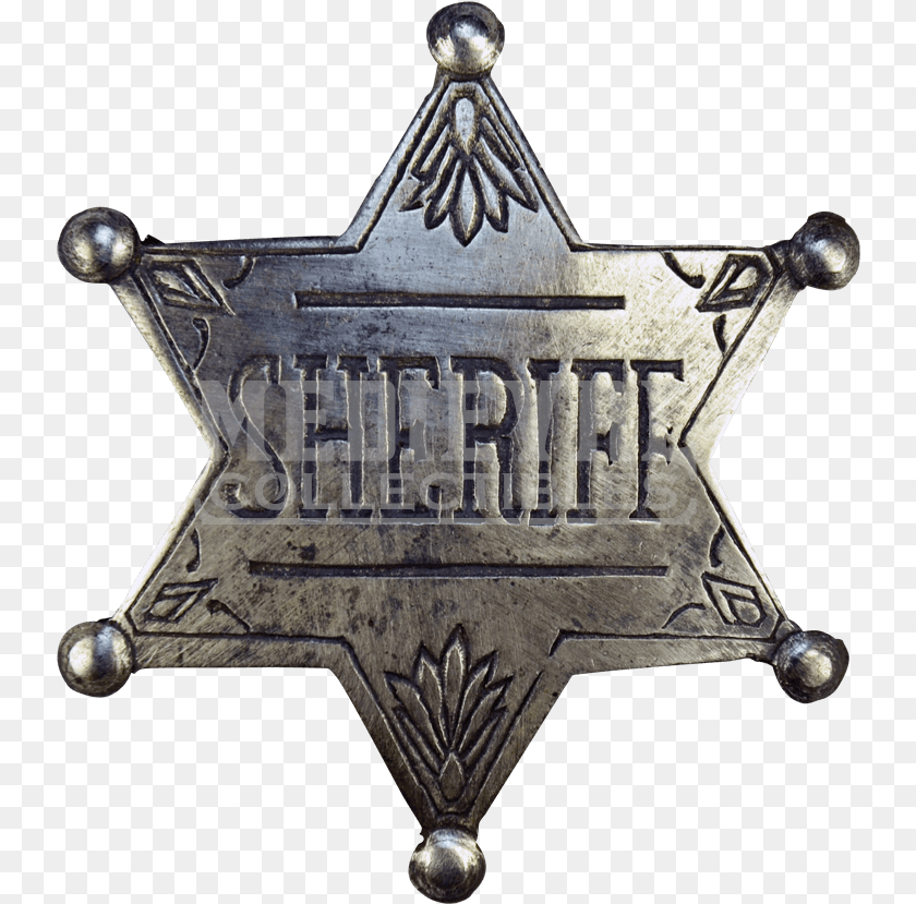 738x829 Western Sheriff Badge Sheriff Badge, Logo, Symbol, Aircraft, Airplane Clipart PNG