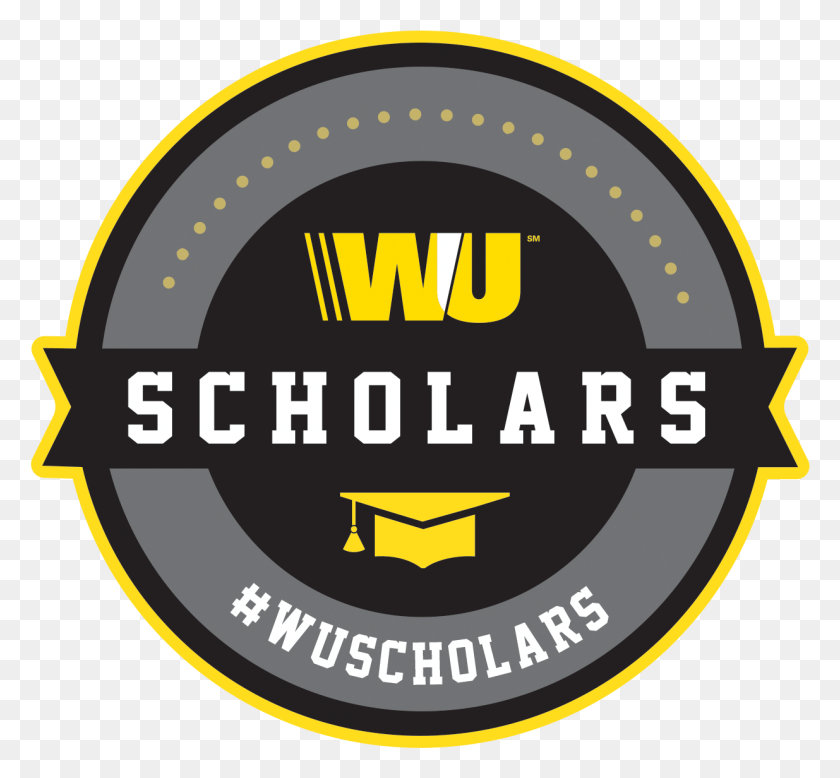 1235x1137 Western Union Foundation Scholars 1 Western Union Wu Western Union Foundation Global Scholarship, Label, Text, Sticker HD PNG Download