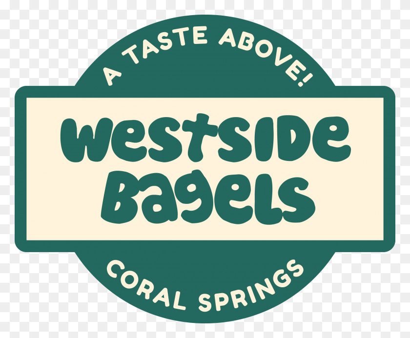 2400x1950 Westside Bagels Menu Sign, Label, Text, Logo HD PNG Download