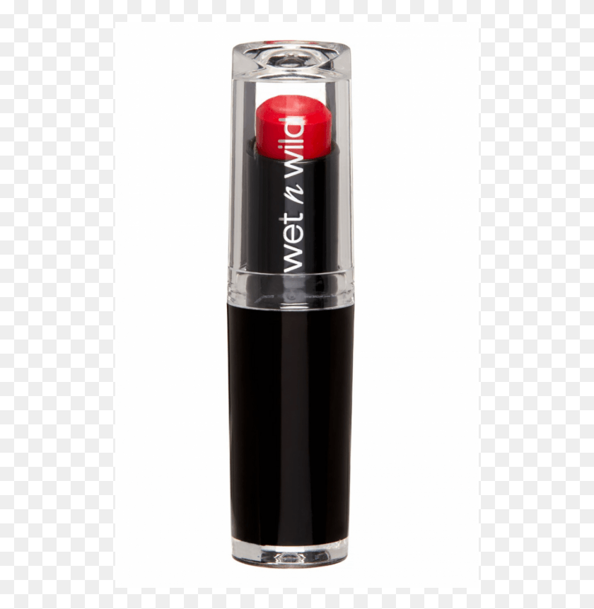 515x801 Wet 39N Wild Megalast Lipstick Stoplight Красный Блеск Для Губ, Косметика, Шейкер, Бутылка Hd Png Скачать