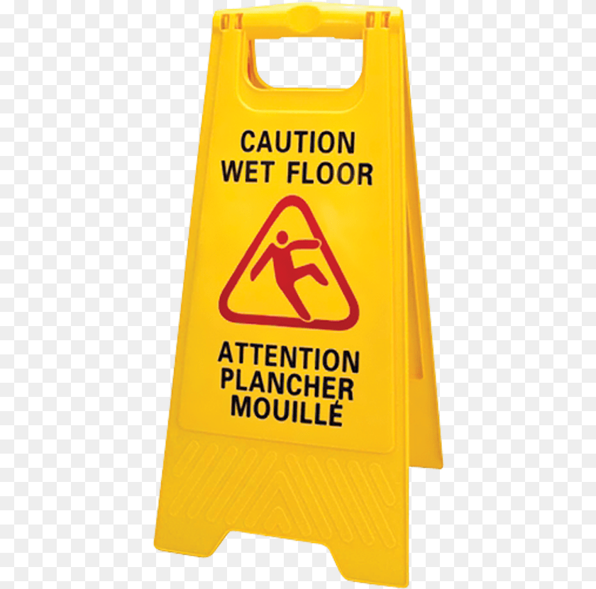 412x831 Wet Floor Sign Sign, Fence, Symbol, Gas Pump, Machine Clipart PNG