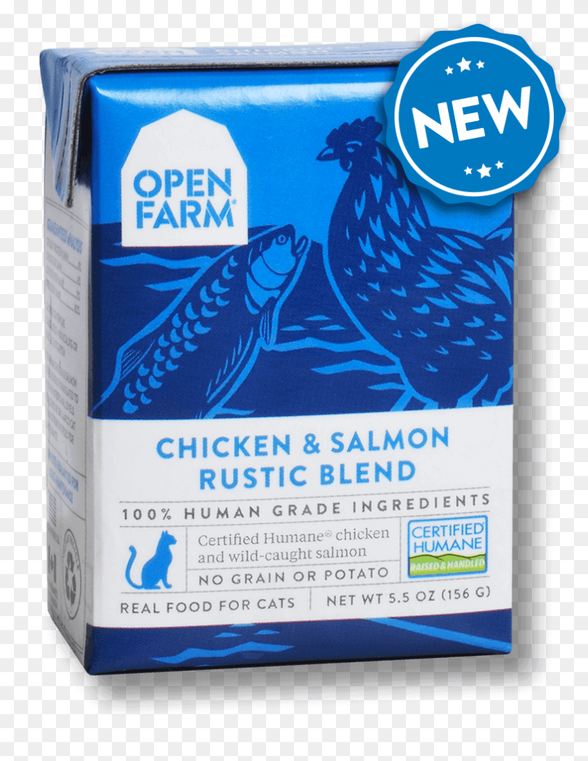 785x1034 Wet Food Reinvented Open Farm Wild Caught Salmon Rustic Blend, Poster, Advertisement, Paper HD PNG Download