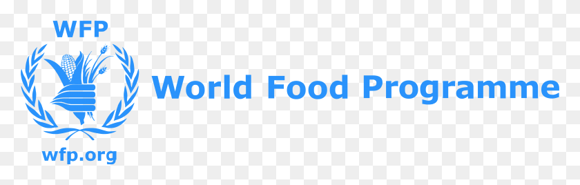 6269x1673 Descargar Png Wfp Logo Programa Mundial De Alimentos, Texto, Número, Símbolo Hd Png
