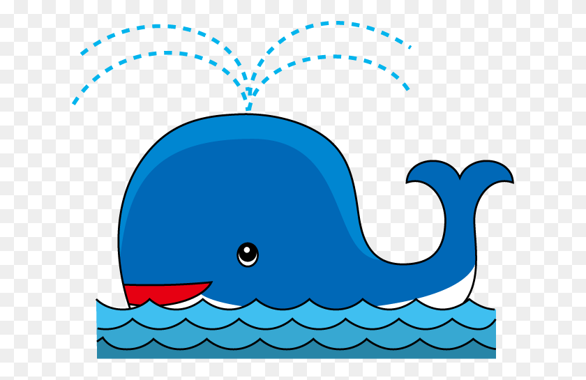 634x485 Whale Cute Clipart, Animal, Mammal, Sea Life HD PNG Download