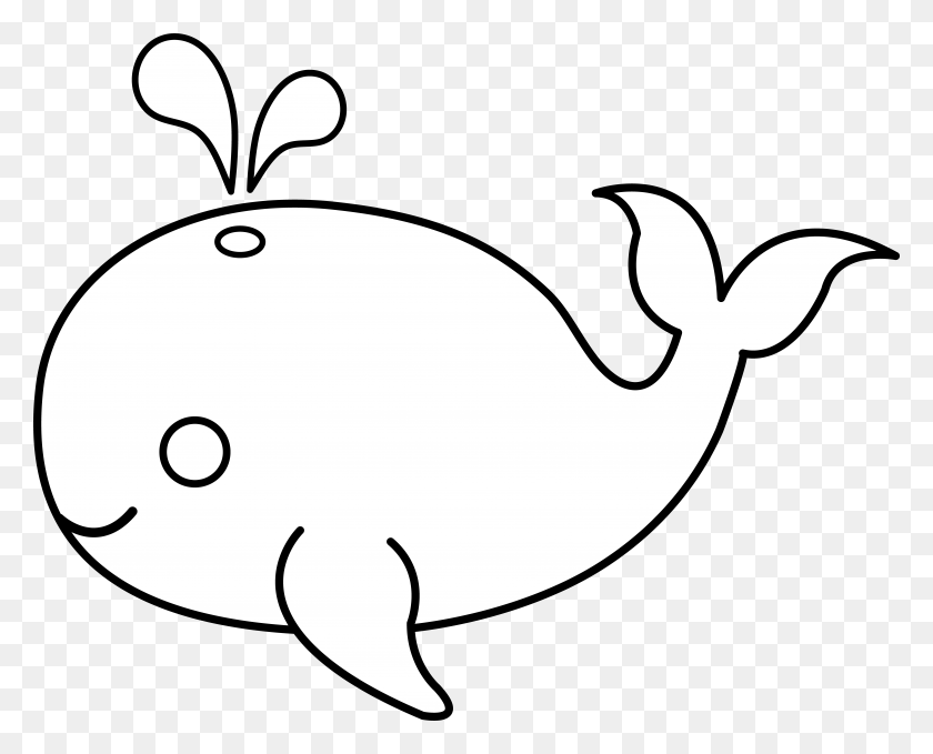 7203x5719 Whale Outline Whale Clipart Fish Outline Pencil And Cute Easy Drawing Of A Seal, Animal, Mammal, Snowman HD PNG Download