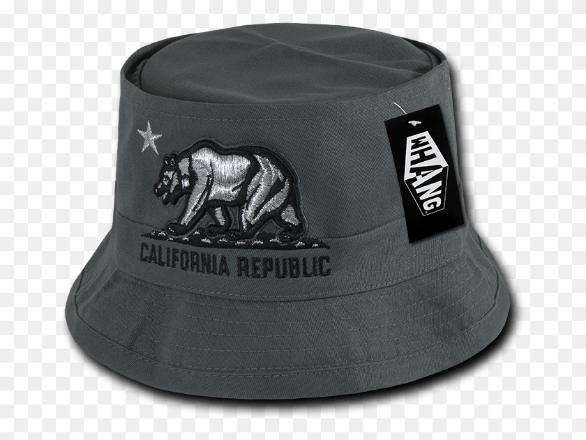 669x571 Whang California Bear Fisherman Hat Hats Caps Cap For Indian Elephant, Clothing, Apparel, Baseball Cap HD PNG Download