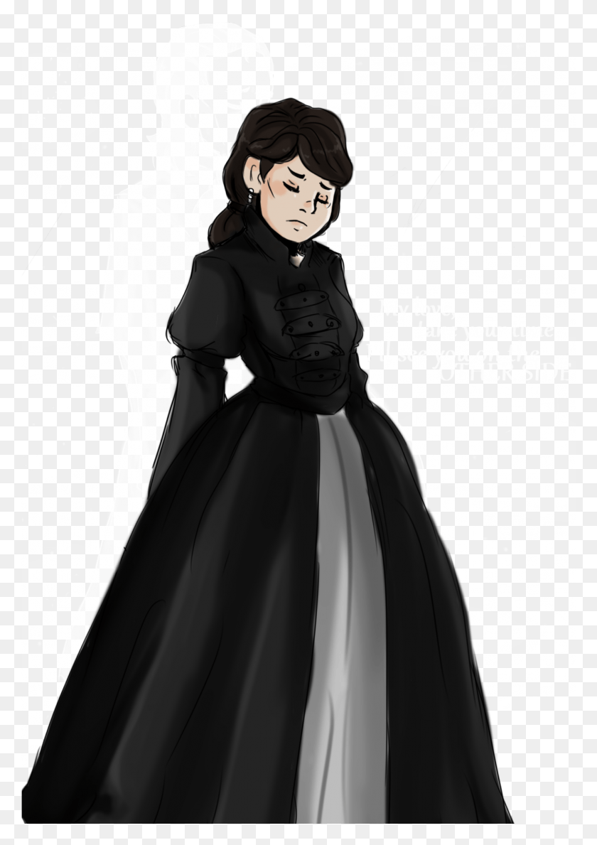 1281x1855 What A Sad Looking Eliza Gown, Clothing, Long Sleeve, Sleeve HD PNG Download
