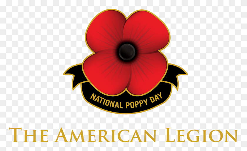 3239x1888 What About This American Legion Poppy And The Words National Poppy Day Logo, Hibiscus, Flower, Plant HD PNG Download