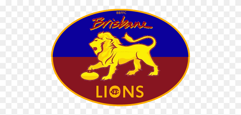 486x342 What Do People Think Of The New Detroit Lions Nfl Logo Brisbane Lions New Logo, Symbol, Trademark, Badge HD PNG Download