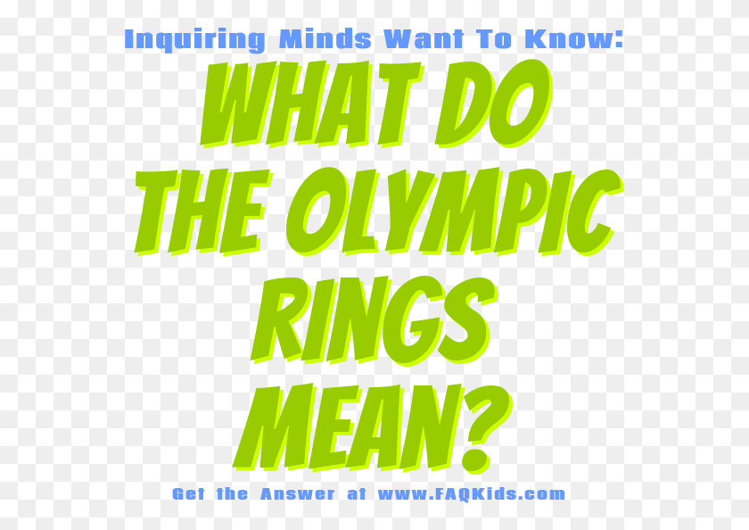 561x534 What Do The Olympic Rings Mean Graphic Design, Poster, Advertisement, Text HD PNG Download