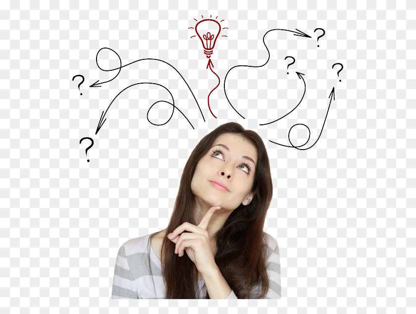 547x574 What Do You Prefer On Line Or Full Time Master Girl Looking Up, Person, Human, Face HD PNG Download