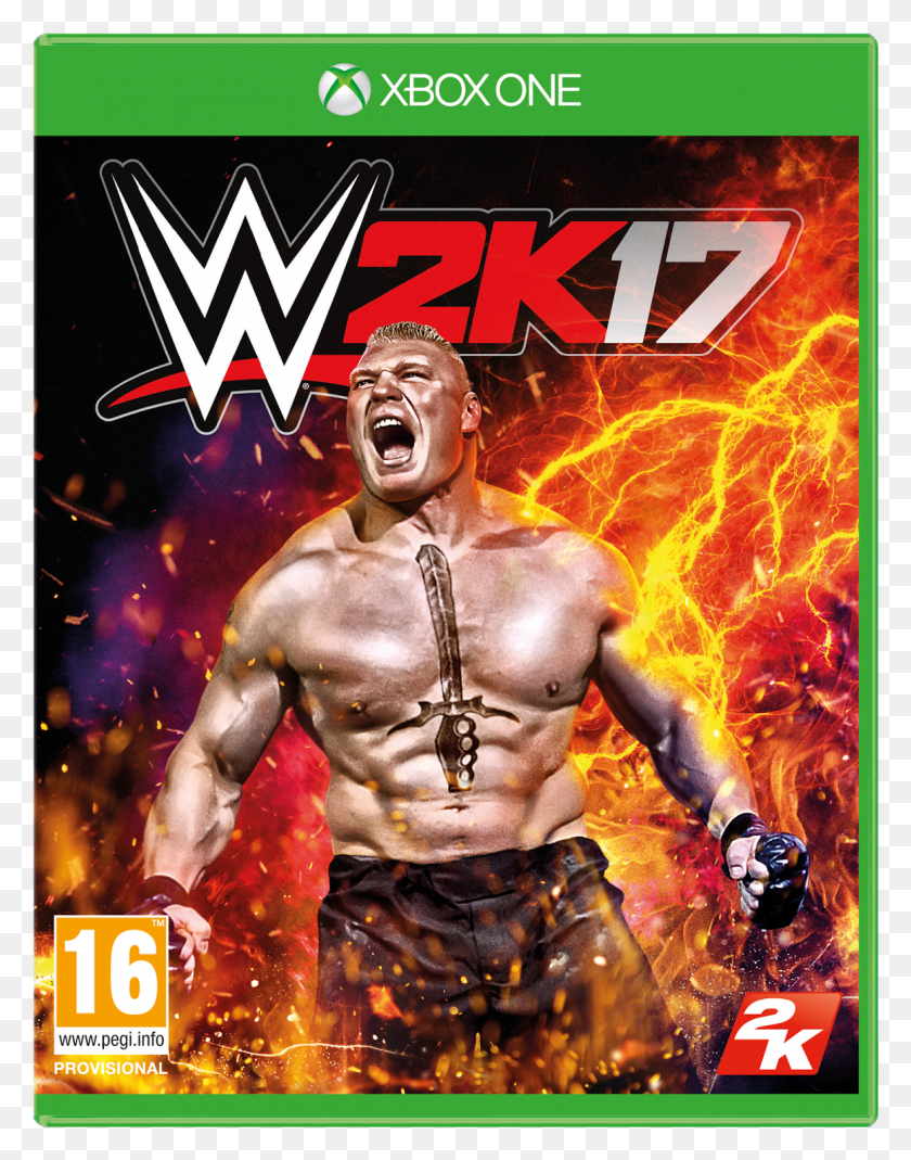 1161x1503 What Do You Think Of Brock Lesnar As The Cover Star Wwe 2k17 Pc Cd, Advertisement, Poster, Flyer HD PNG Download