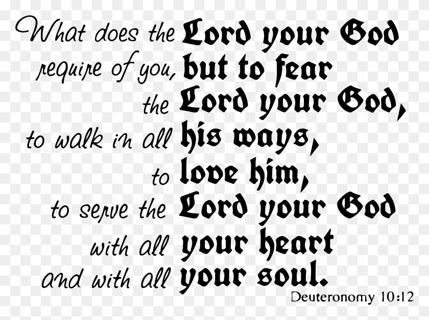 6345x4613 What Does The Lord Your God Vinyl Decal Sticker Carmine, Gray, World Of Warcraft HD PNG Download