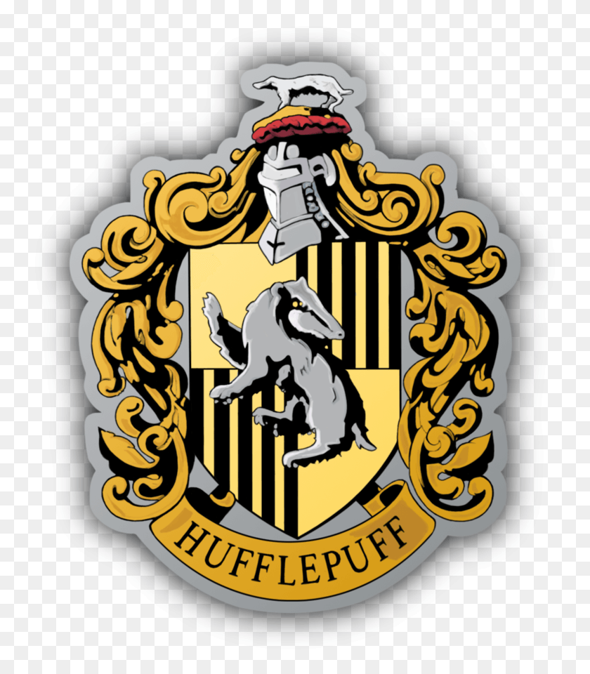 755x900 ¿Qué Casa De Hogwarts Soy En Fondo Transparente? Harry Potter Hufflepuff Banner, Logotipo, Símbolo, Marca Registrada Hd Png