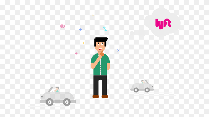 613x413 What Is Lyft Lyft, Person, Human, Car HD PNG Download