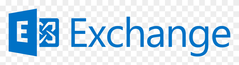 1612x353 Что Такое Microsoft Exchange Логотип Microsoft Exchange, Слово, Символ, Товарный Знак Hd Png Скачать