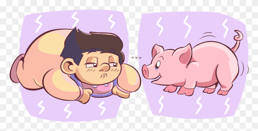 1177x555 What Is That Pig Up To Cartoon, Mammal, Animal, Piggy Bank HD PNG Download