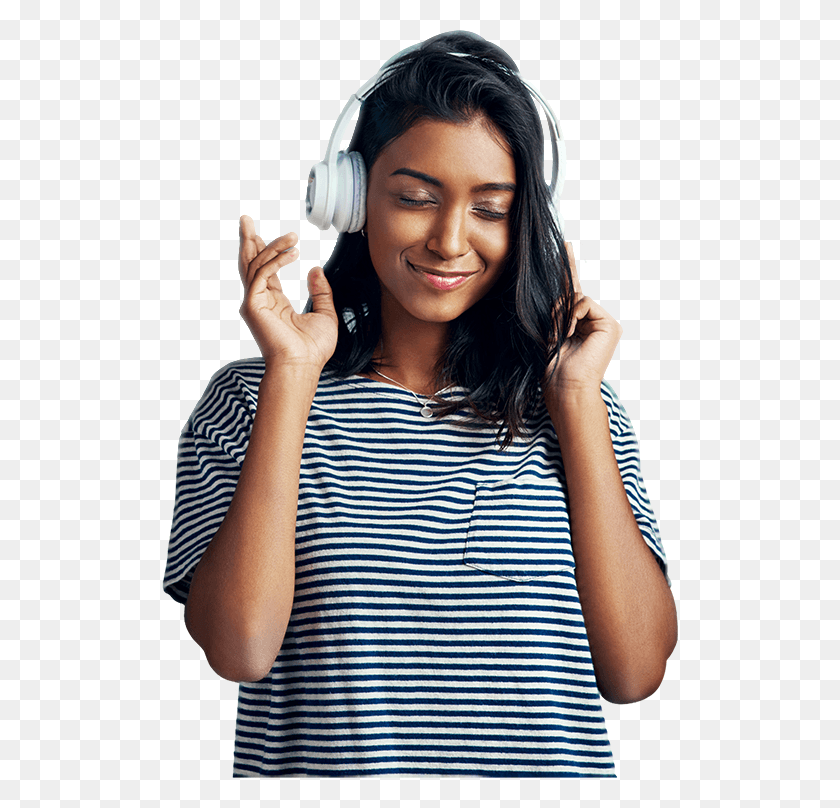 516x748 What Is The Headphones, Face, Person, Human HD PNG Download