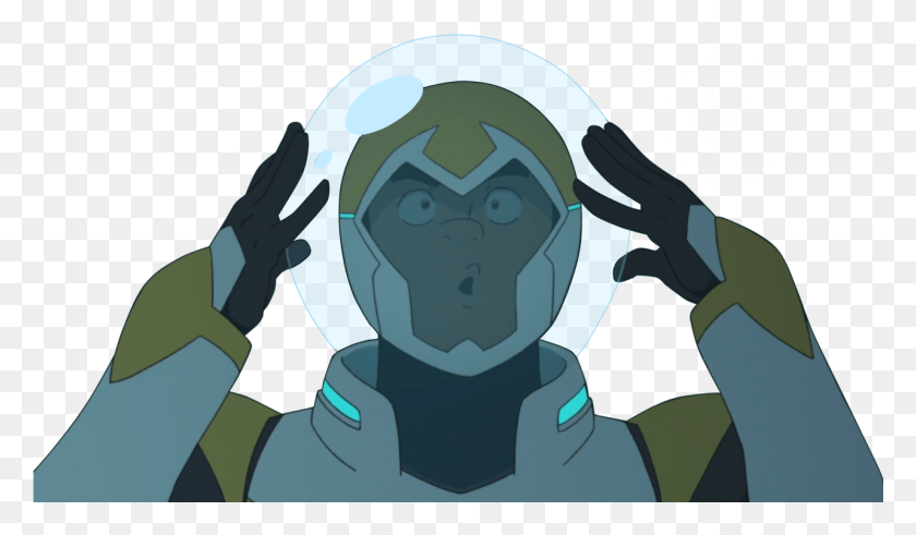 1281x708 What Up We Make Things Transparent Bubble Hunk Voltron Transparents, Astronaut, Mammal, Animal HD PNG Download