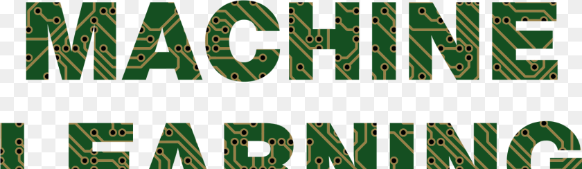 What We Learned By Serving Machine Learning Models Logo Machine Learning, Green, Text Sticker PNG