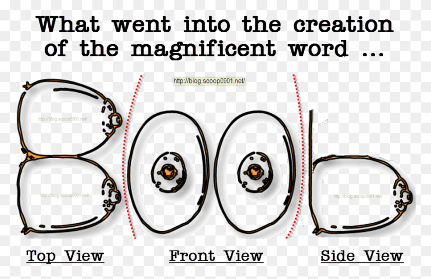 877x546 What Went Into Creating The Magnificent Word Creation Of The Word Boob, Text, Poster, Advertisement HD PNG Download