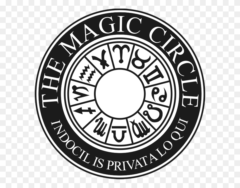 597x597 Независимо От Случая Или Места У Майкла Дж. Фитча Есть Логотип Magic Circle London, Символ, Товарный Знак, Эмблема Hd Png Скачать