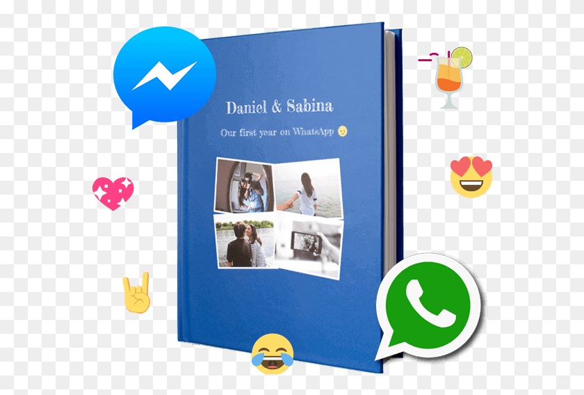 576x508 Whatsapp Book Zapptales Facebook Messenger, Person, Human, Poster HD PNG Download