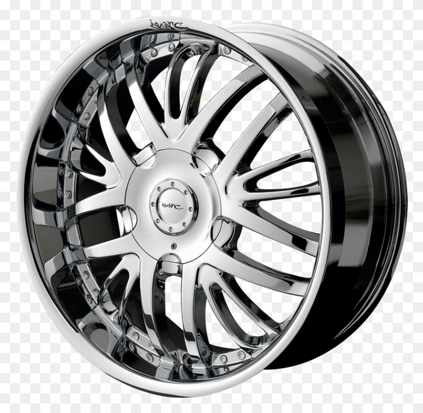 818x796 Wheel Rim Chrome Wheel, Machine, Tire, Car Wheel Descargar Hd Png