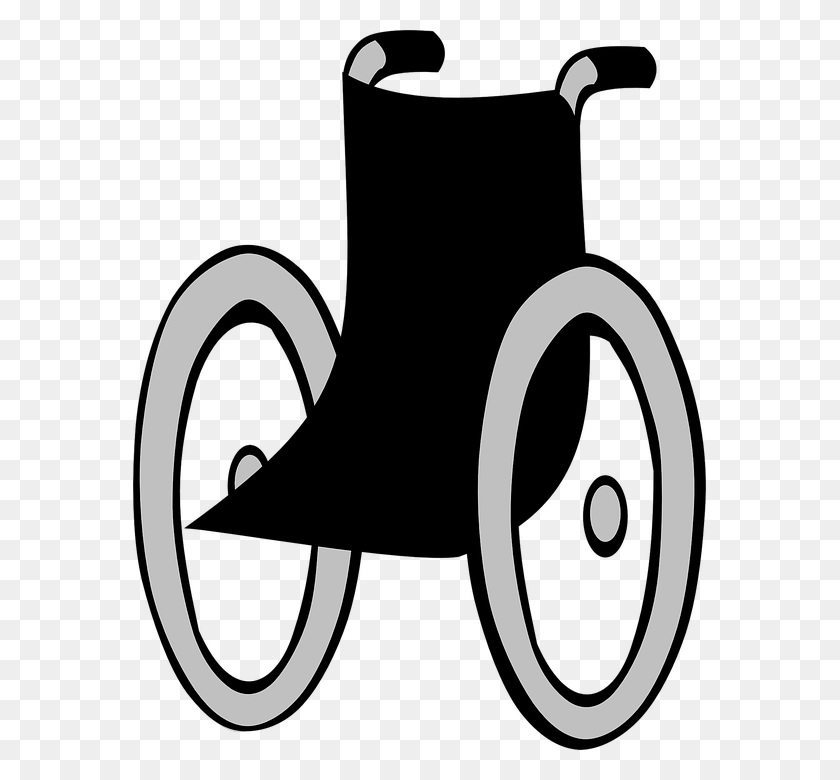 573x720 Wheelchair Wheel Chair Chairbound Disabled Black Wheelchair Clipart, Text, Number, Symbol HD PNG Download