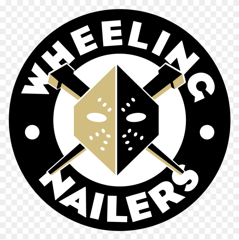 939x942 Wheeling Nailers Logo Echl Wheeling Nailers Logo, Symbol, Trademark, Emblem HD PNG Download