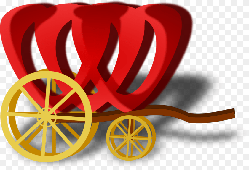 Wheelredcarriage Carriage, Machine, Spoke, Transportation, Vehicle PNG