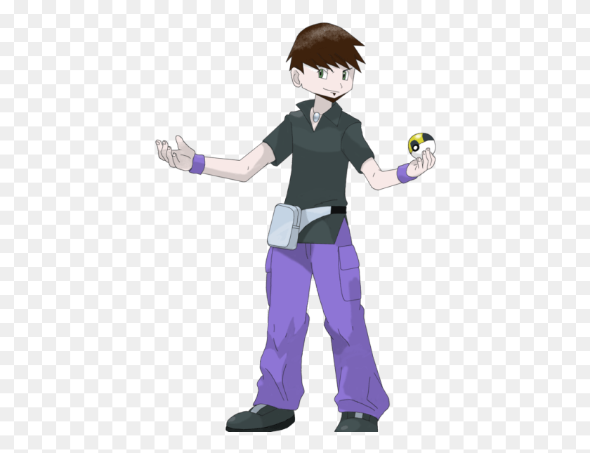 402x585 When I Saw That Pb Amp Jeff Started A Pokmon Firered Cartoon, Person, Human, Clothing HD PNG Download