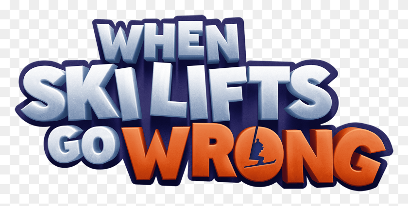 1876x878 When Ski Lifts Go Wrong Ski Lifts Go Wrong Logo, Purple, Text, Alphabet HD PNG Download